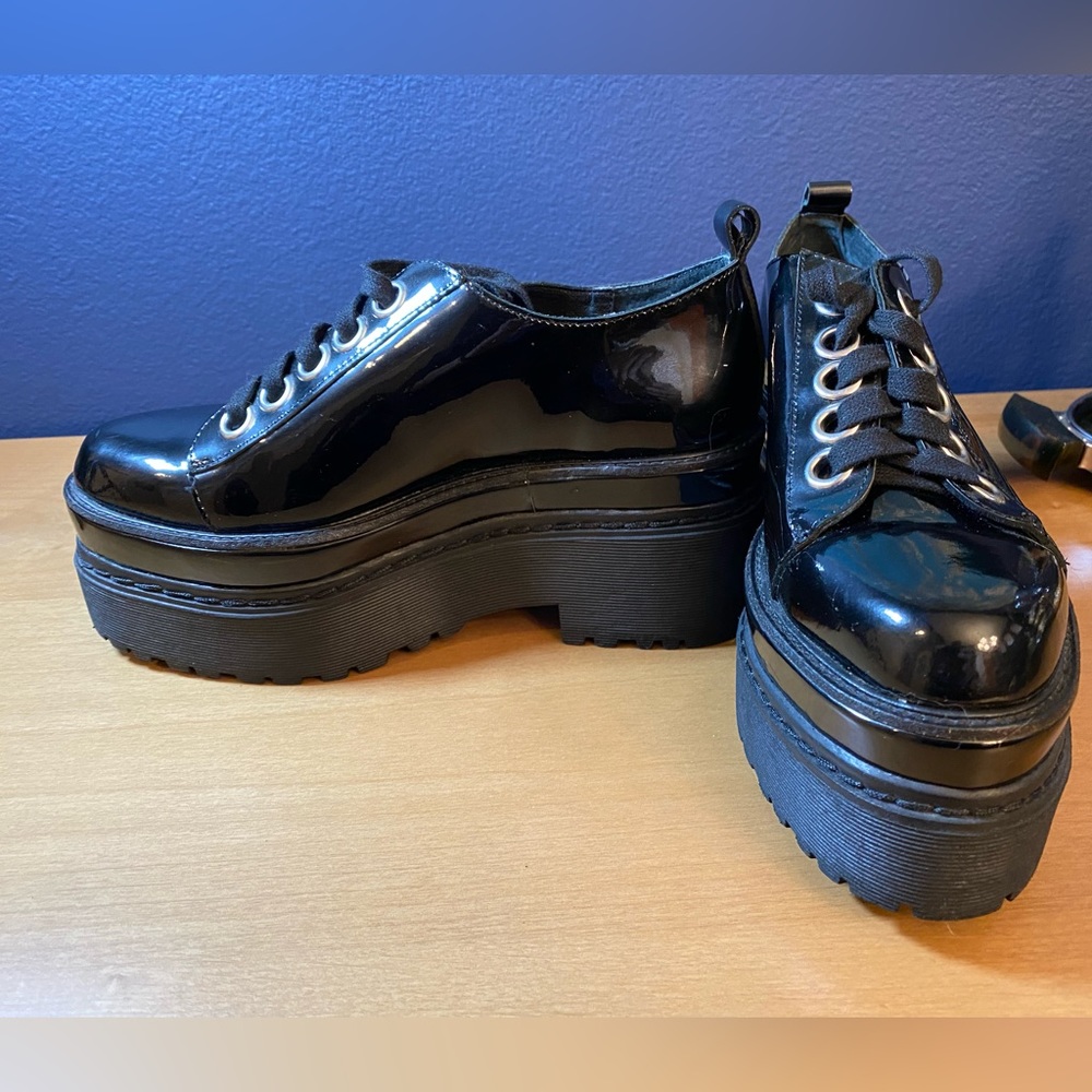 Black Jeffrey Campbell Platforms